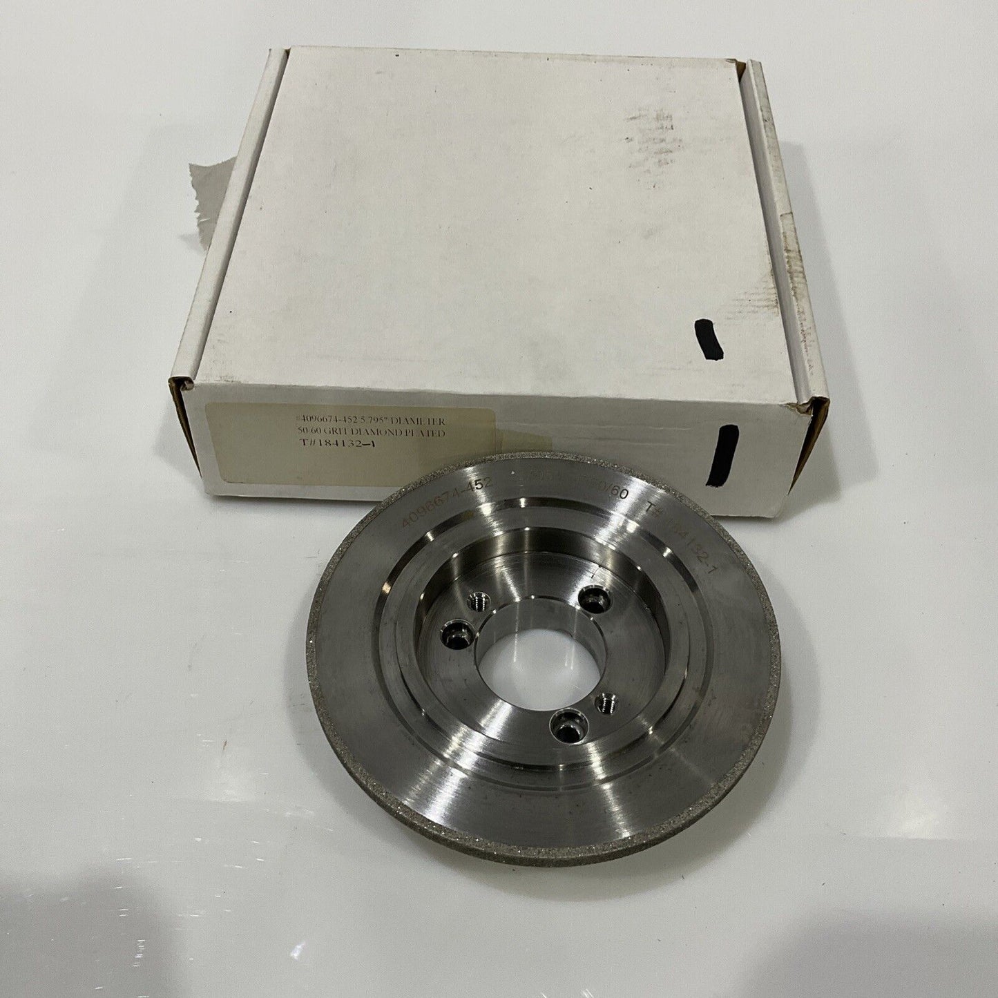CONTINENTAL DIAMOND TOOL 184132-1 GRIT 120 GRINDING WHEEL 5.79" OD