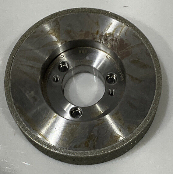 CONTINENTAL DIAMOND TOOL 196211 60/80 GRIT 5.795” DIAMETER GRINDING WHEEL