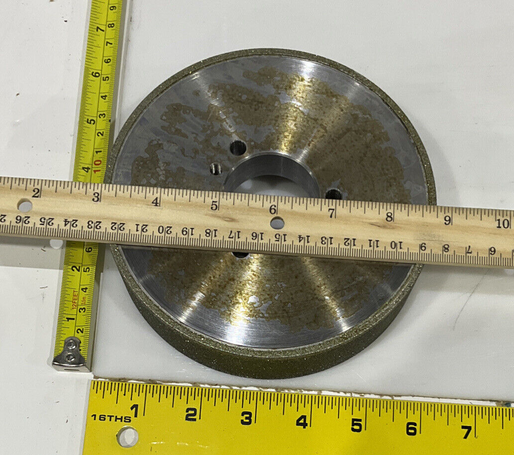 CONTINENTAL DIAMOND TOOL 215087 60/80 GRIT 5.795” DIAMETER GRINDING WHEEL 1.5"