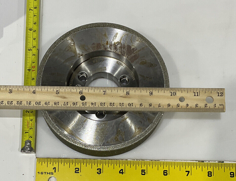 CONTINENTAL DIAMOND TOOL 196211 60/80 GRIT 5.795” DIAMETER GRINDING WHEEL