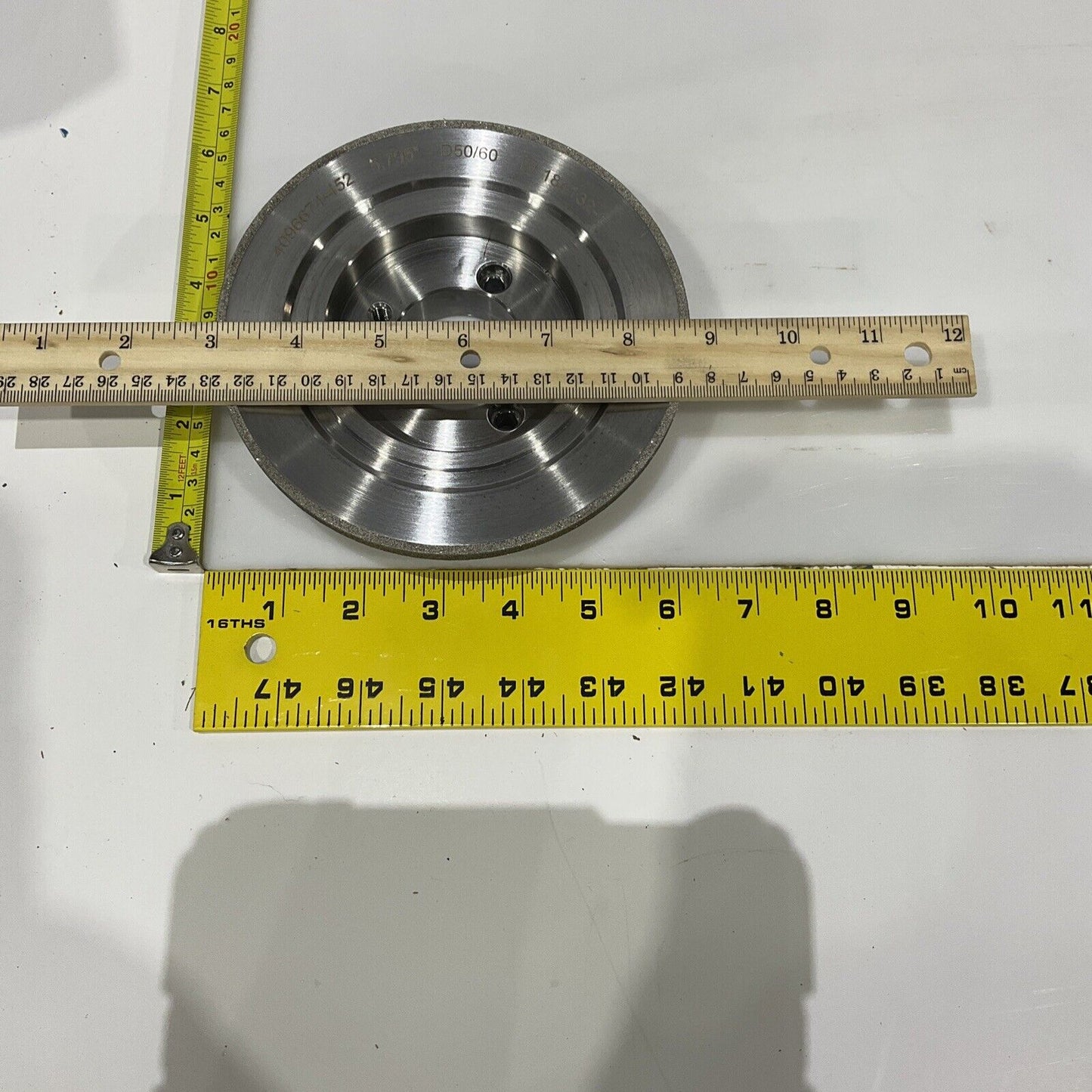 CONTINENTAL DIAMOND TOOL 184132-1 GRIT 120 GRINDING WHEEL 5.79" OD