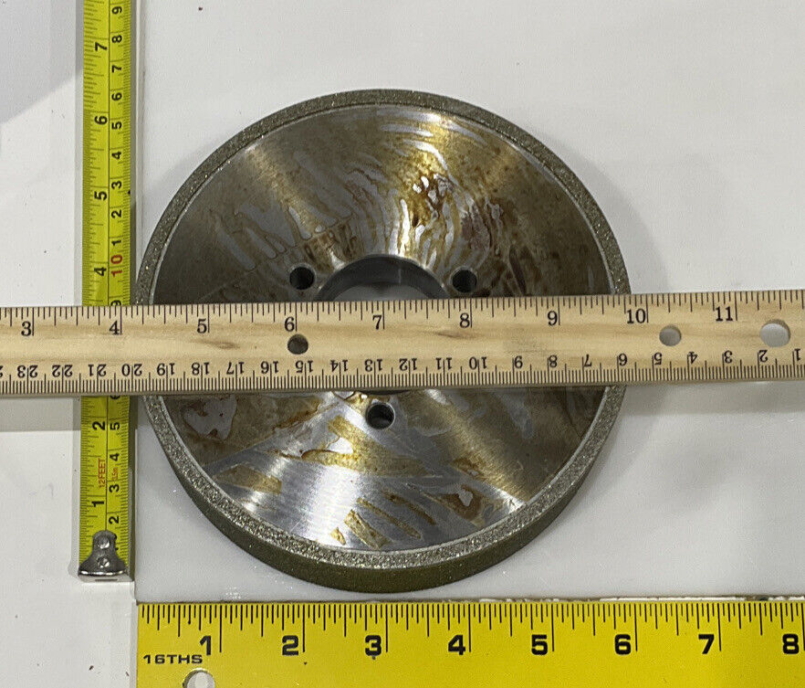 CONTINENTAL DIAMOND TOOL 196211 60/80 GRIT 5.795” DIAMETER GRINDING WHEEL