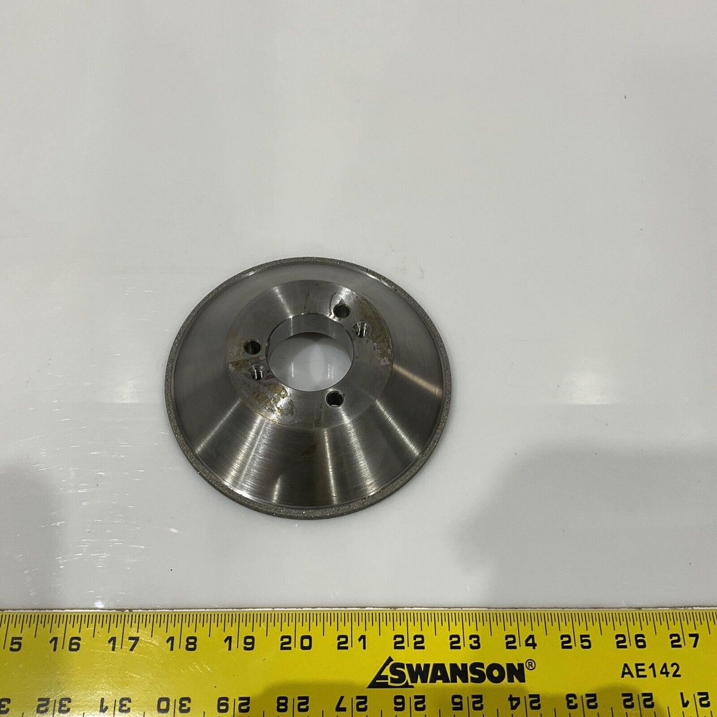 CONTINENTAL DIAMOND TOOL 184132-1 5.79" OD GRIT 120 GRINDING WHEEL
