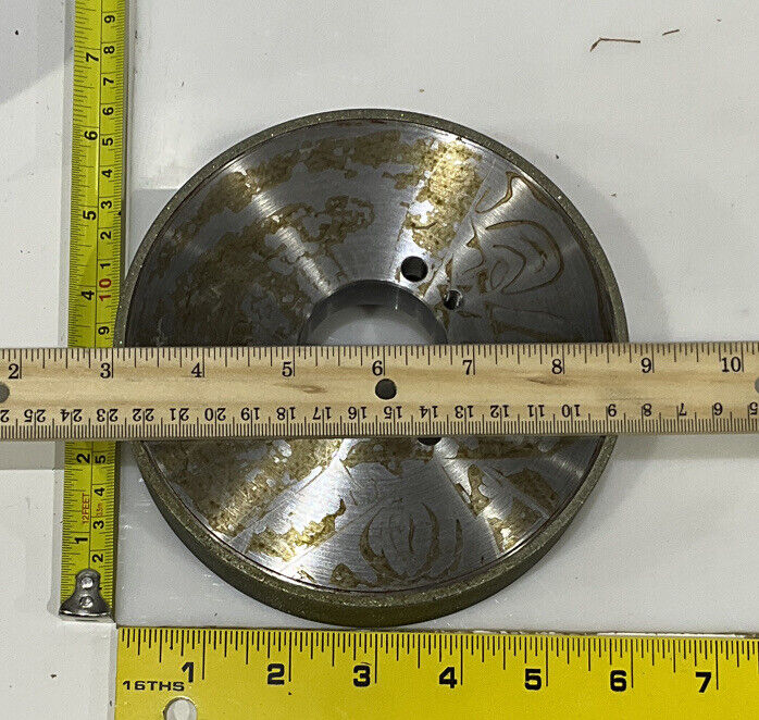 CONTINENTAL DIAMOND TOOL 214554-1 120/140 GRIT 5.795” DIAMETER GRINDING WHEEL