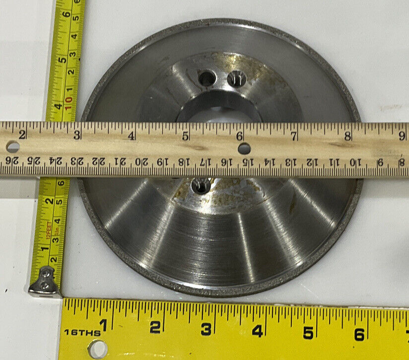 CONTINENTAL DIAMOND TOOL 184132-1 5.79" OD GRIT 120 GRINDING WHEEL