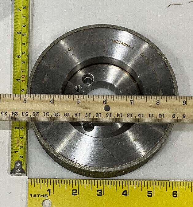 CONTINENTAL DIAMOND TOOL 214554-1 120/140 GRIT 5.795” DIAMETER GRINDING WHEEL