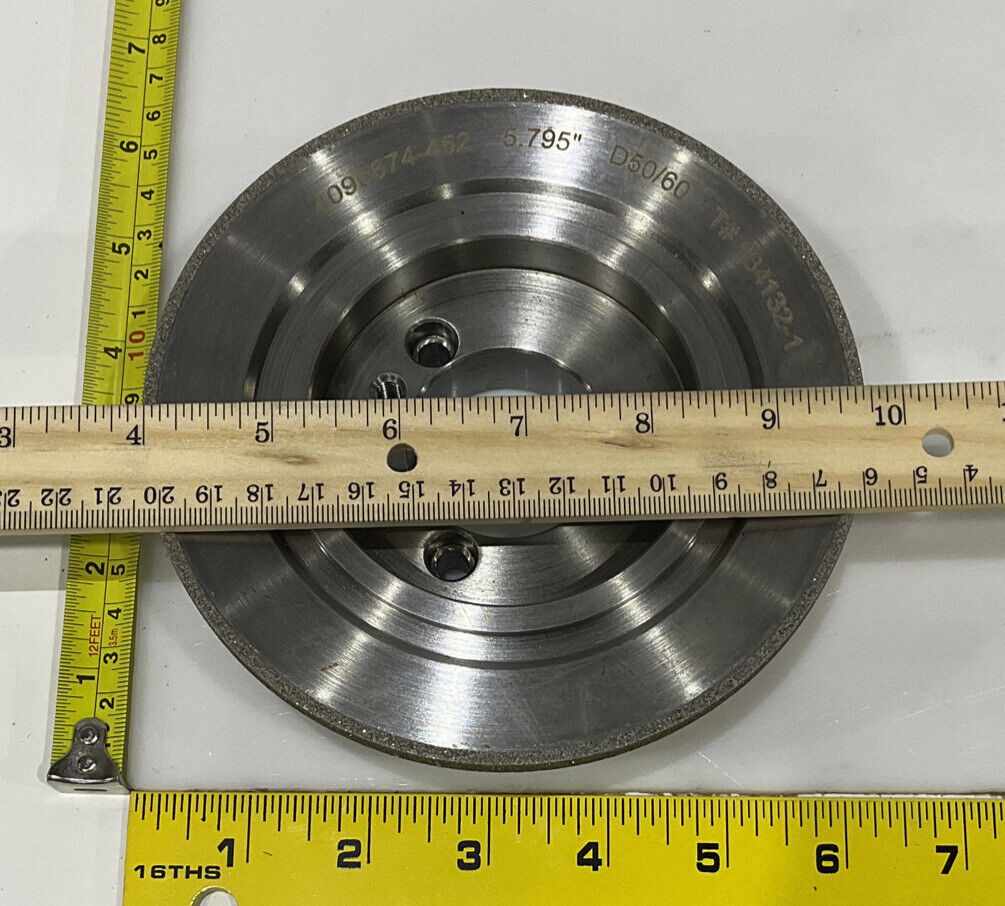 CONTINENTAL DIAMOND TOOL 184132-1 5.79" OD GRIT 120 GRINDING WHEEL