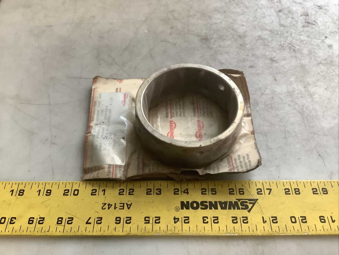 FLOWSERVE 4066403 XD3A3410 IMPELLER WEAR RING 4.125IN OD 678