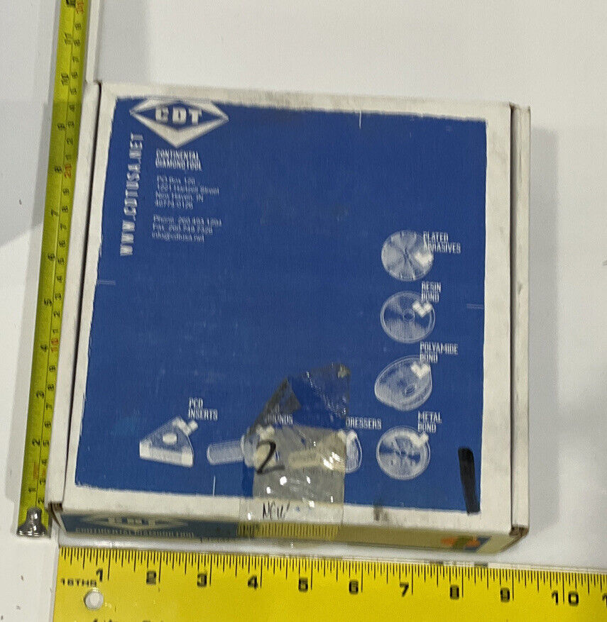 CONTINENTAL DIAMOND TOOL 196211 60/80 GRIT 5.795” DIAMETER GRINDING WHEEL