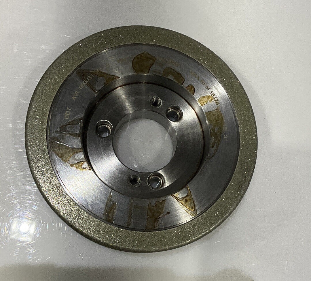 CONTINENTAL DIAMOND TOOL 215065 GRINDING WHEEL 5.79" OD 120/140 GRIT