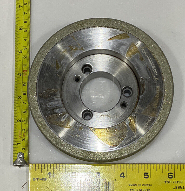 CONTINENTAL DIAMOND TOOL 230400 GRINDING WHEEL 5.79" OD 120/140 GRIT