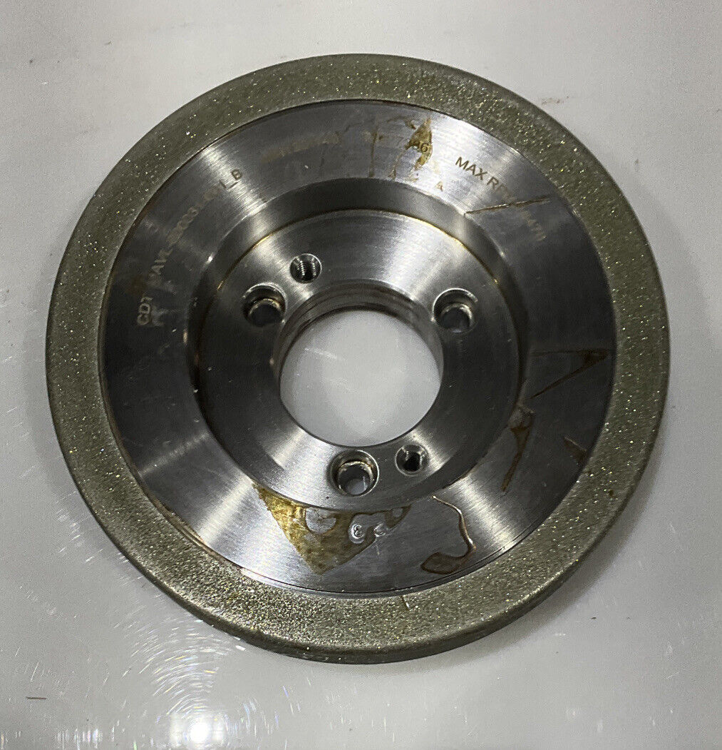CONTINENTAL DIAMOND TOOL 227386-1 GRINDING WHEEL 5.79" OD 120/140 GRIT