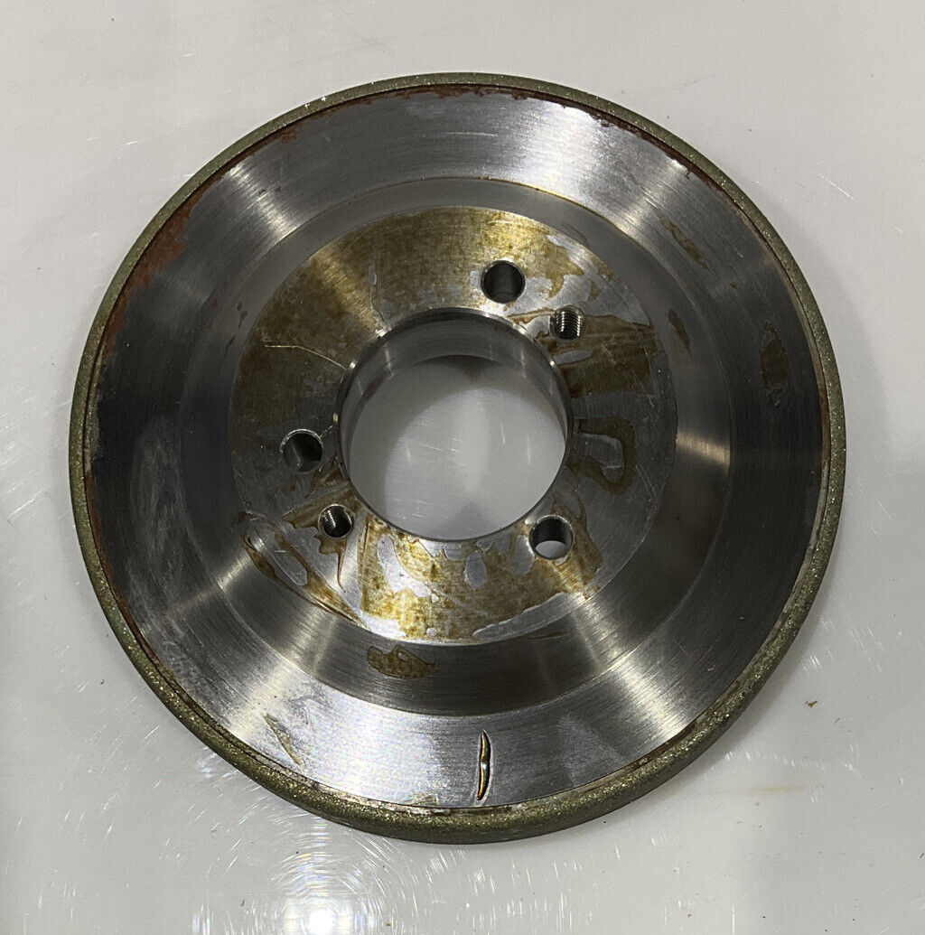 CONTINENTAL DIAMOND TOOL 227386-1 GRINDING WHEEL 5.79" OD 120/140 GRIT