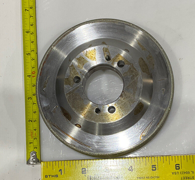 CONTINENTAL DIAMOND TOOL 227386-1 GRINDING WHEEL 5.79" OD 120/140 GRIT