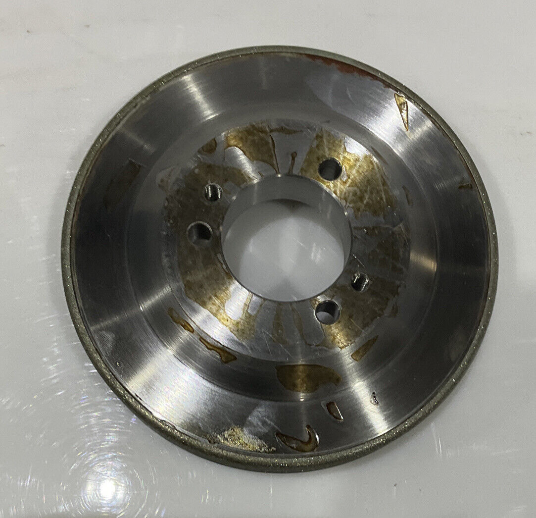 CONTINENTAL DIAMOND TOOL 227386-1 GRINDING WHEEL 5.79" OD 120/140 GRIT