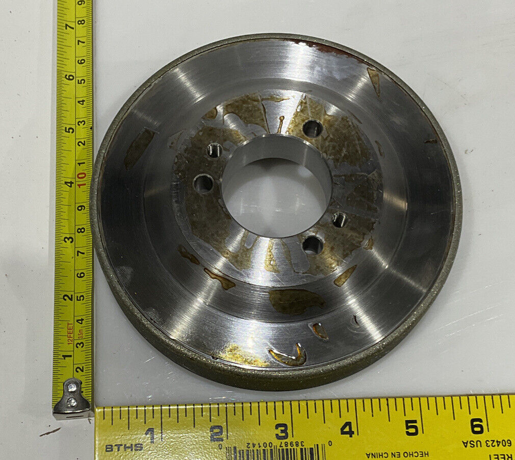 CONTINENTAL DIAMOND TOOL 227386-1 GRINDING WHEEL 5.79" OD 120/140 GRIT