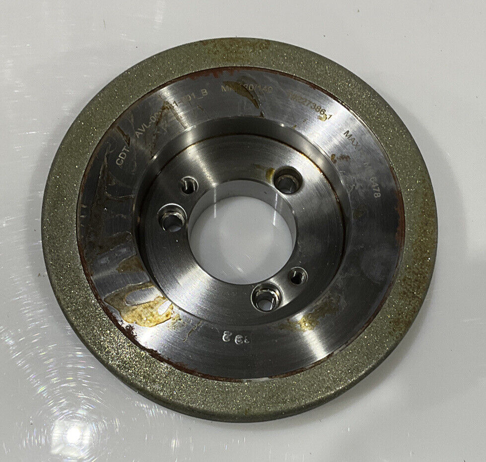 CONTINENTAL DIAMOND TOOL 227386-1 GRINDING WHEEL 5.79" OD 120/140 GRIT