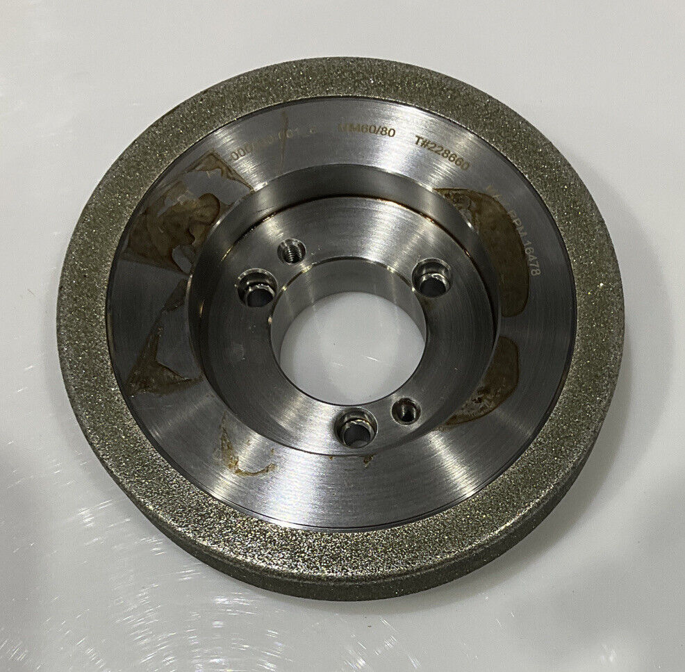 CONTINENTAL DIAMOND TOOL 228660 GRINDING WHEEL 5.79" OD 60/80 GRIT