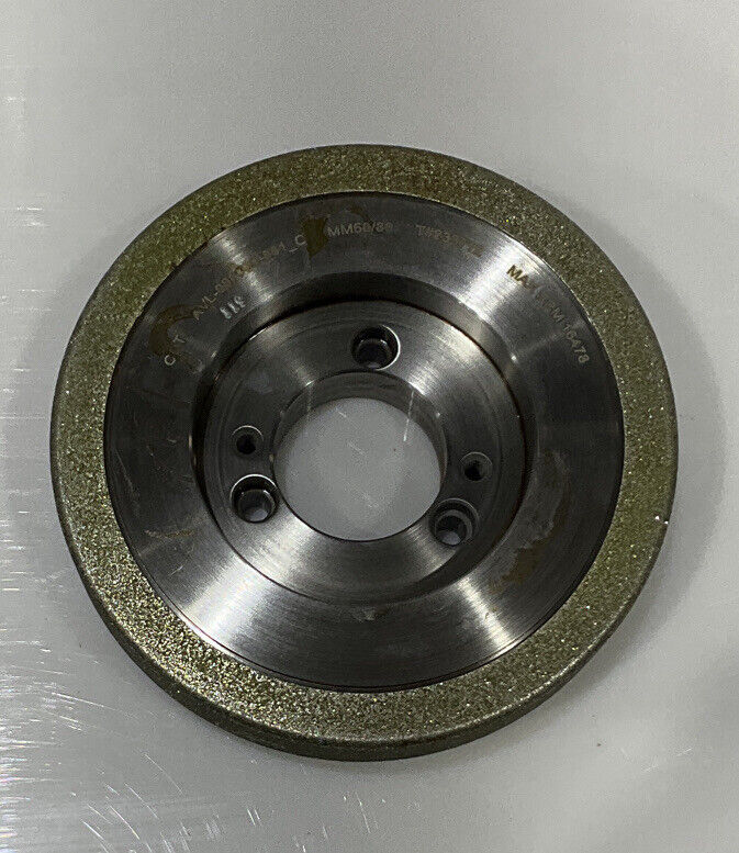 CONTINENTAL DIAMOND TOOL 233712 GRINDING WHEEL 5.79" OD 60/80 GRIT