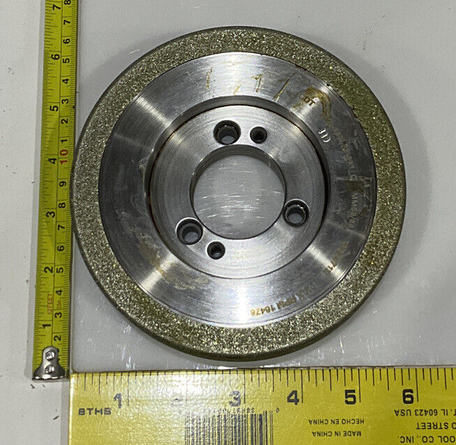 CONTINENTAL DIAMOND TOOL 233712 GRINDING WHEEL 5.79" OD 60/80 GRIT