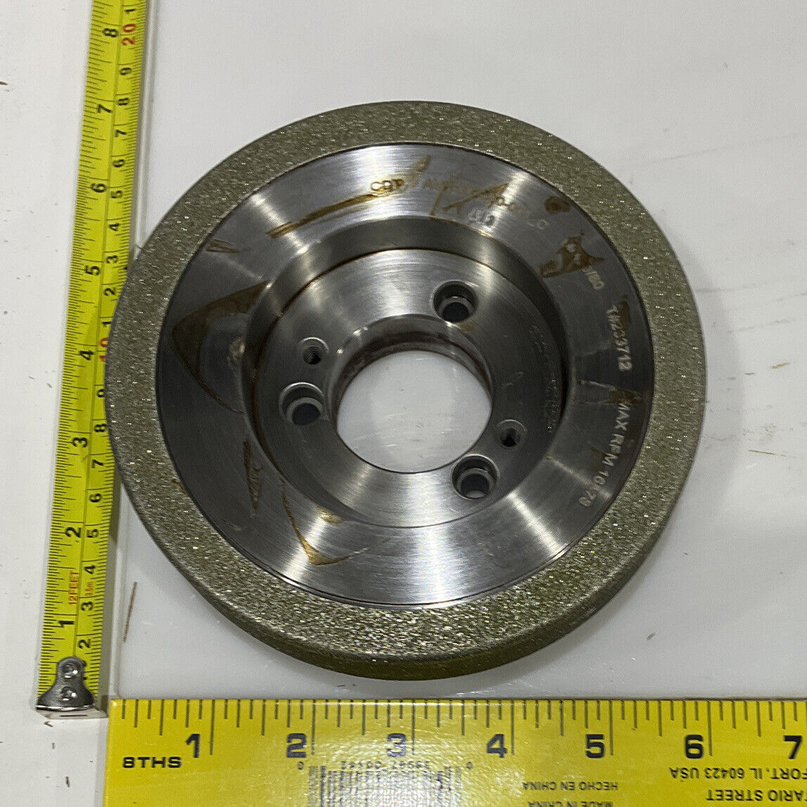 CONTINENTAL DIAMOND TOOL 233712 GRINDING WHEEL 5.79" OD 60/80 GRIT