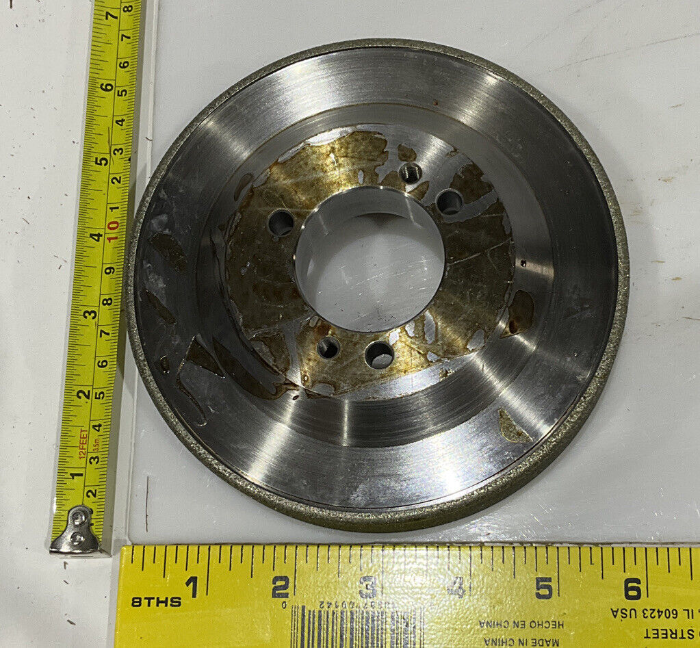 CONTINENTAL DIAMOND TOOL 233712 GRINDING WHEEL 5.79" OD 60/80 GRIT