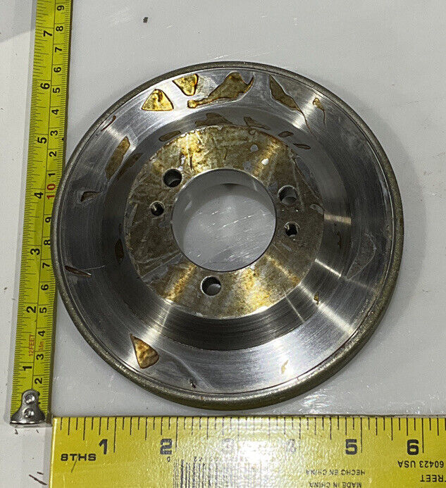 CONTINENTAL DIAMOND TOOL 230406 GRINDING WHEEL 5.79" OD 120/140 GRIT