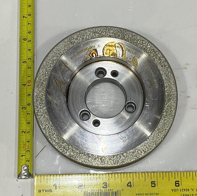 CONTINENTAL DIAMOND TOOL 233712 GRINDING WHEEL 5.79" OD 60/80 GRIT