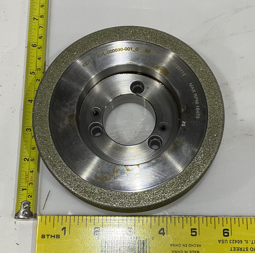CONTINENTAL DIAMOND TOOL 233712 GRINDING WHEEL 5.79" OD 60/80 GRIT