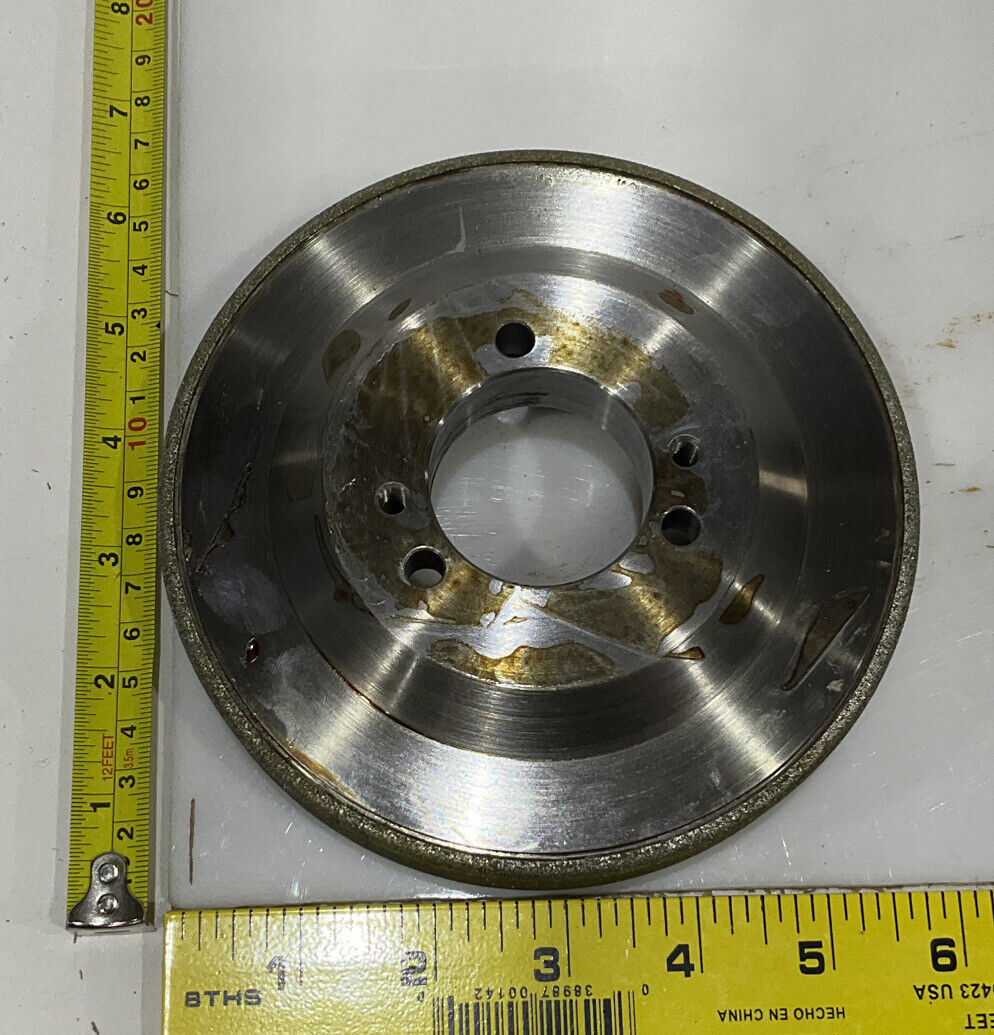 CONTINENTAL DIAMOND TOOL 233712 GRINDING WHEEL 5.79" OD 60/80 GRIT