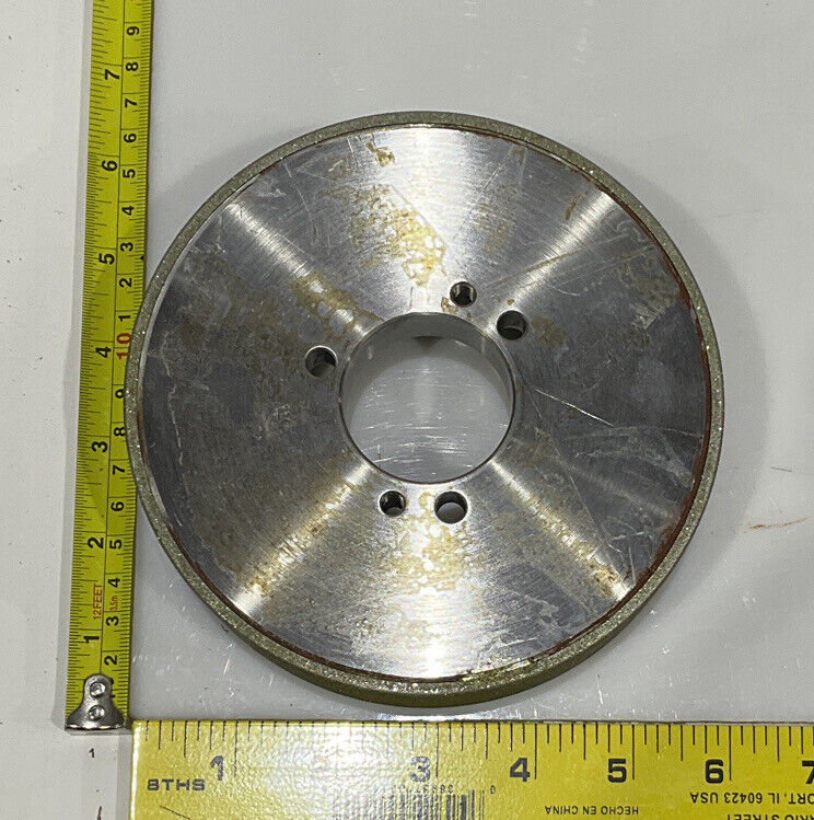 CONTINENTAL DIAMOND TOOL 227386-2 GRINDING WHEEL 5.79" OD 1.5" 120/140 GRIT
