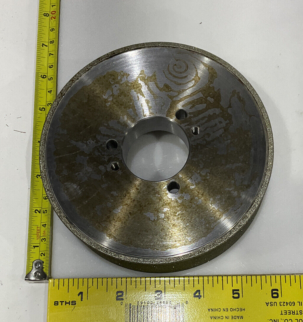 CONTINENTAL DIAMOND TOOL 215087 5.79" OD 1.5" 60/80 GRIT GRINDING WHEEL