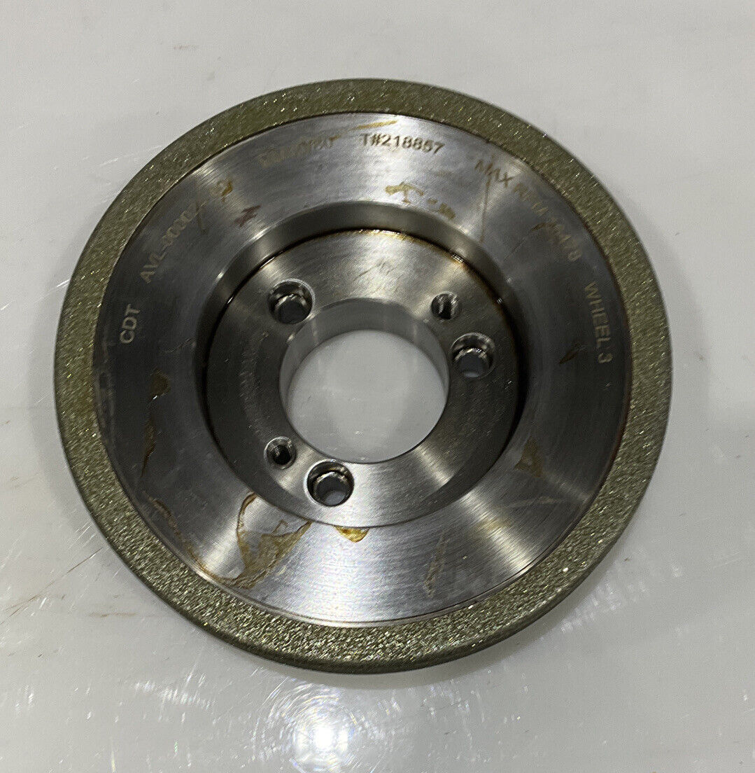 CONTINENTAL DIAMOND TOOL 5.79" OD 60/80 GRIT 218857 GRINDING WHEEL 687