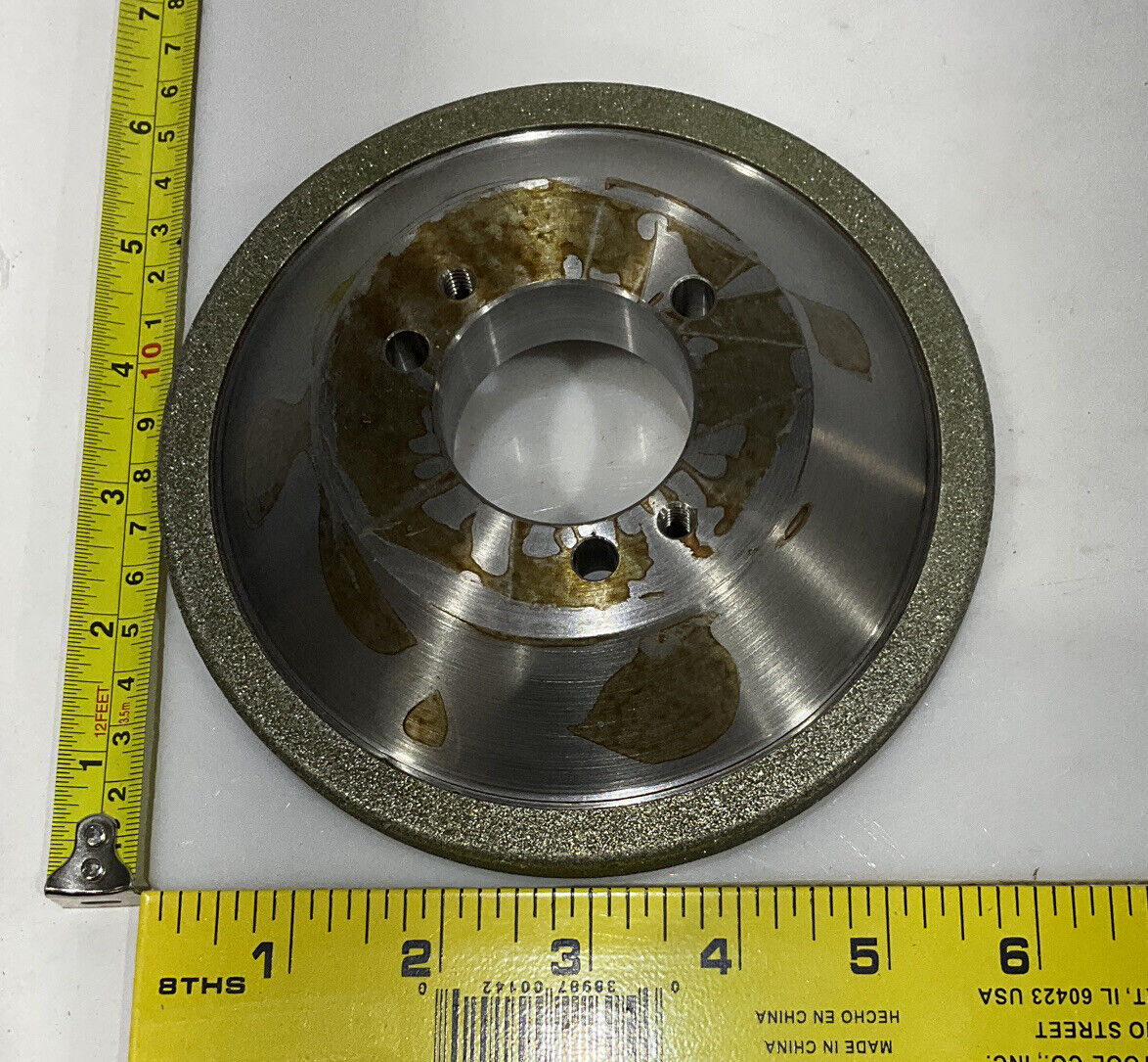 CONTINENTAL DIAMOND TOOL 5.79" OD 60/80 GRIT 218857 GRINDING WHEEL 687