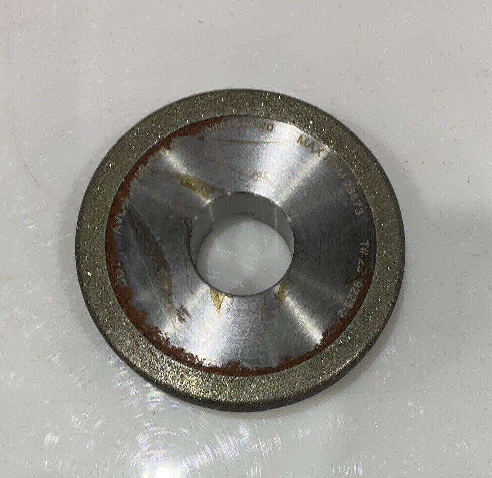 CONTINENTAL DIAMOND TOOL REPLATE 4" OD 120/140 GRIT 2389223-2 GRINDING WHEEL 678