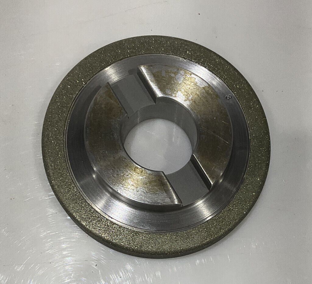 CONTINENTAL DIAMOND TOOL REPLATE 4" OD 120/140 GRIT 238761-2 GRINDING WHEEL 678
