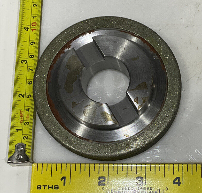 CONTINENTAL DIAMOND TOOL REPLATE 4" OD 120/140 GRIT 2389223-2 GRINDING WHEEL 678