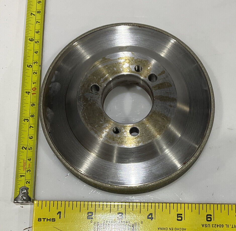 CONTINENTAL DIAMOND TOOL 5.795" OD 120/140 GRIT 227840 GRINDING WHEEL 687