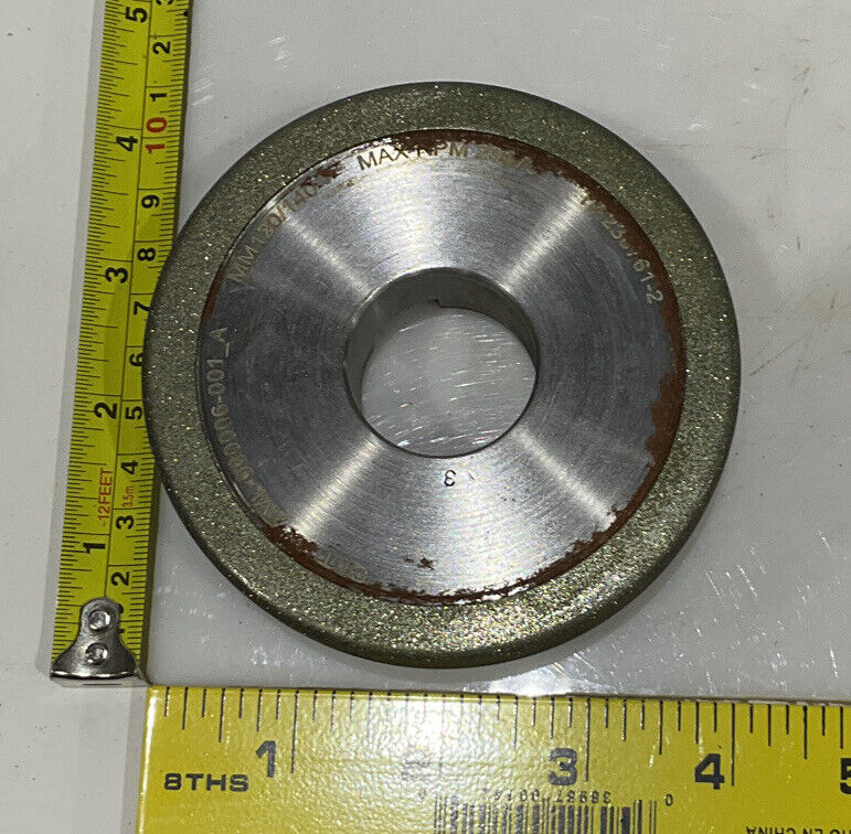 CONTINENTAL DIAMOND TOOL REPLATE 4" OD 120/140 GRIT 238761-2 GRINDING WHEEL 678