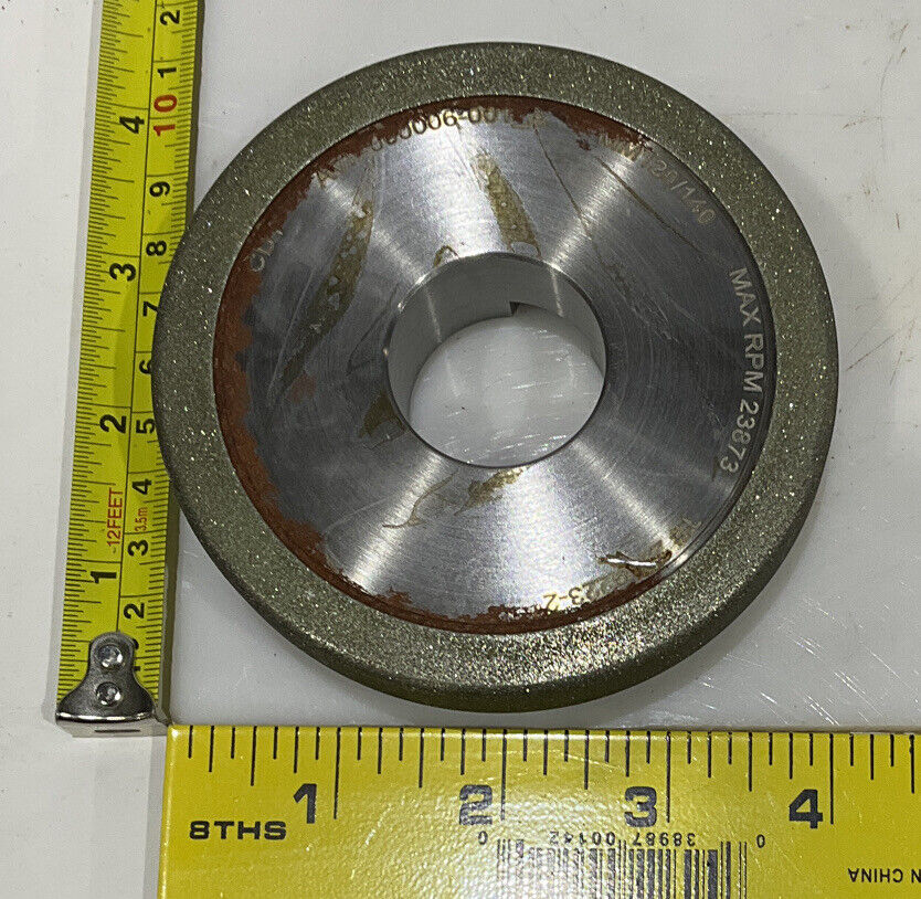 CONTINENTAL DIAMOND TOOL REPLATE 4" OD 120/140 GRIT 2389223-2 GRINDING WHEEL 678