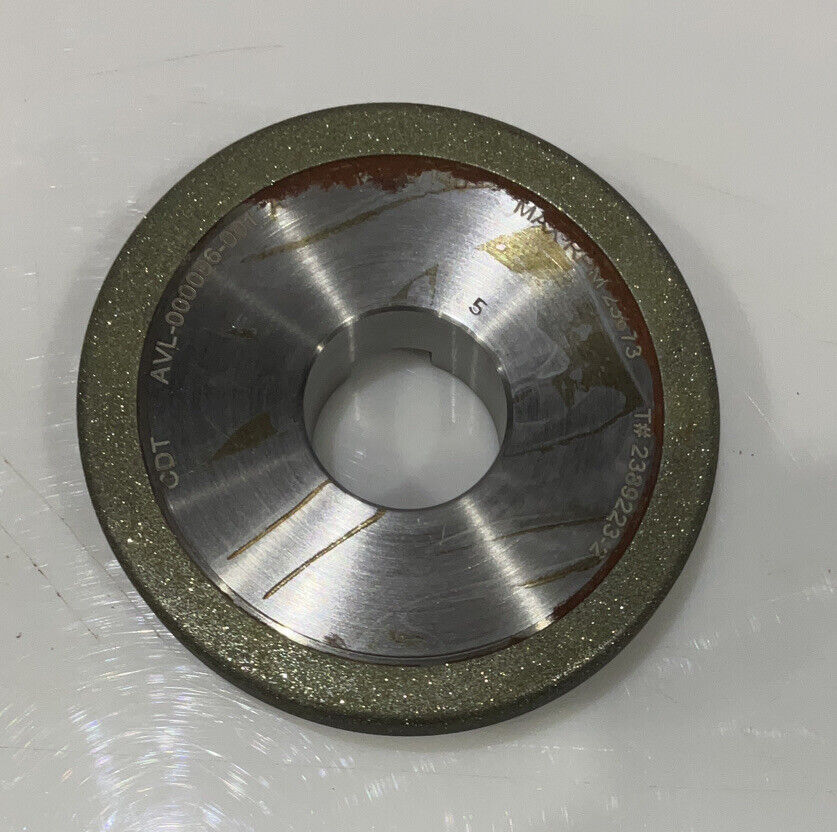 CONTINENTAL DIAMOND TOOL REPLATE 120/140 GRIT 4" OD 2389223-2 GRINDING WHEEL 678