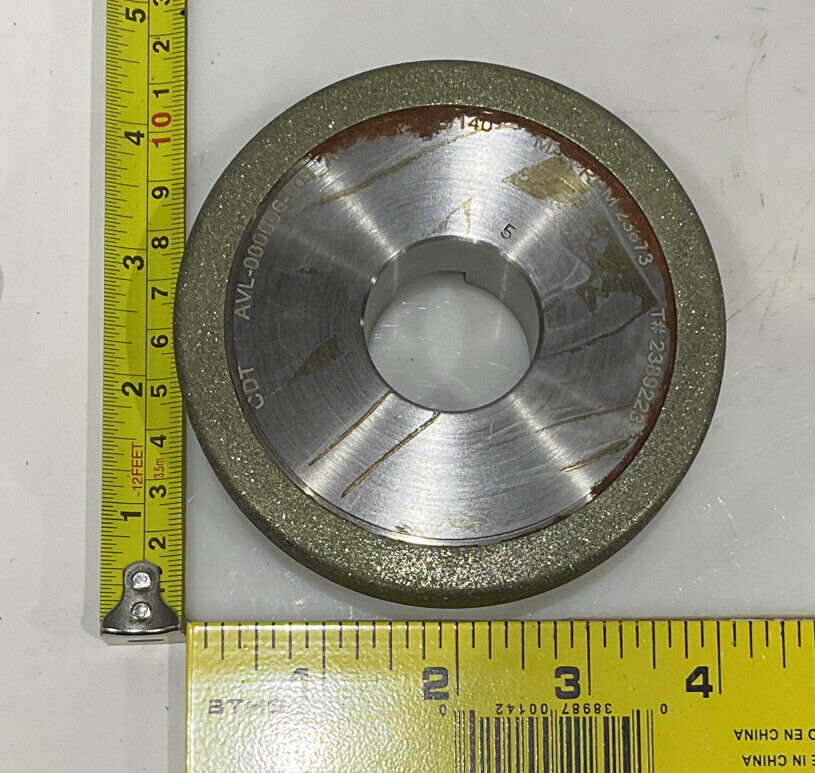 CONTINENTAL DIAMOND TOOL REPLATE 120/140 GRIT 4" OD 2389223-2 GRINDING WHEEL 678