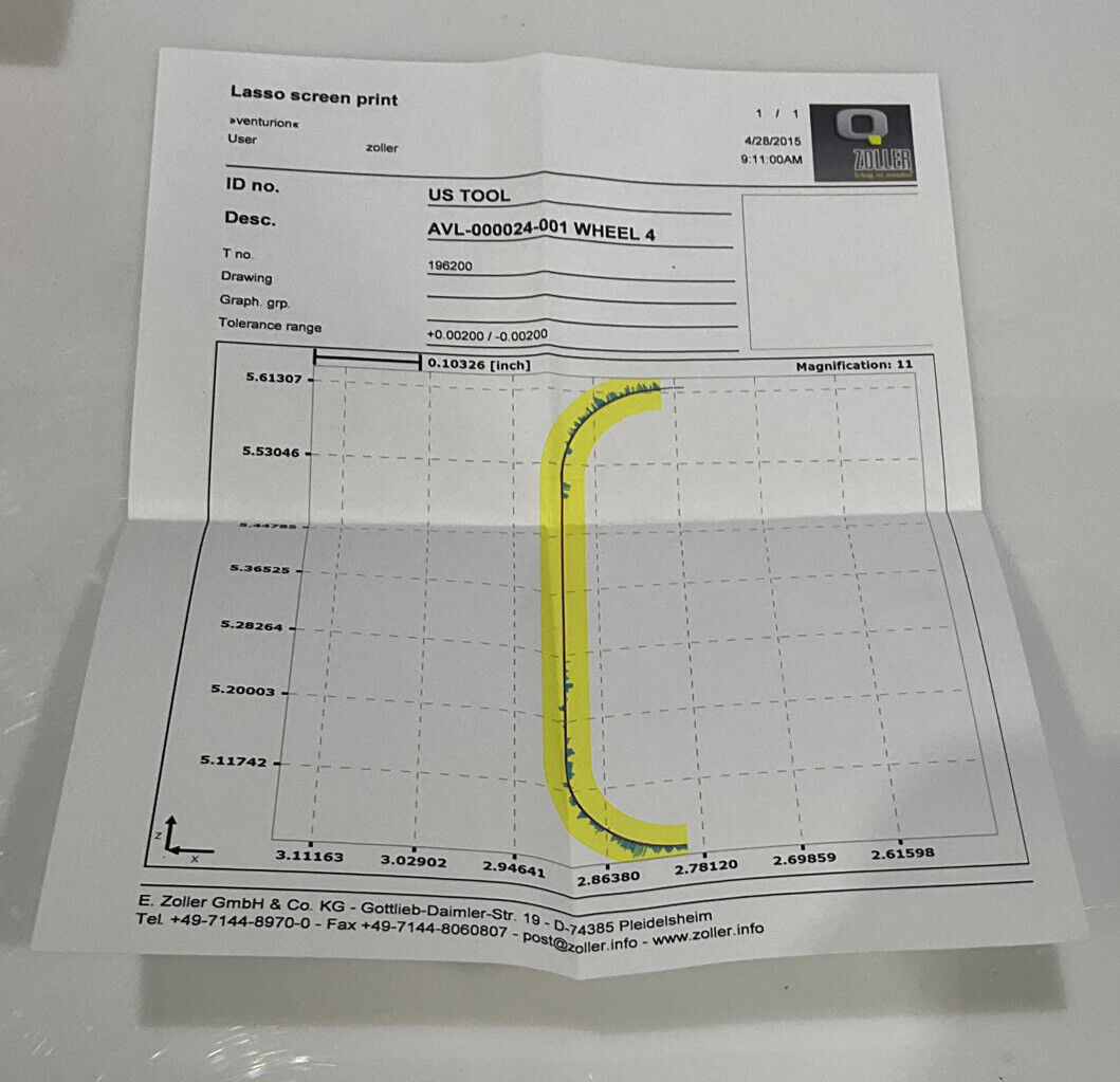 CONTINENTAL DIAMOND TOOL 196200 5.795" DIAMETER 60/80 GRIT GRINDING WHEEL 678