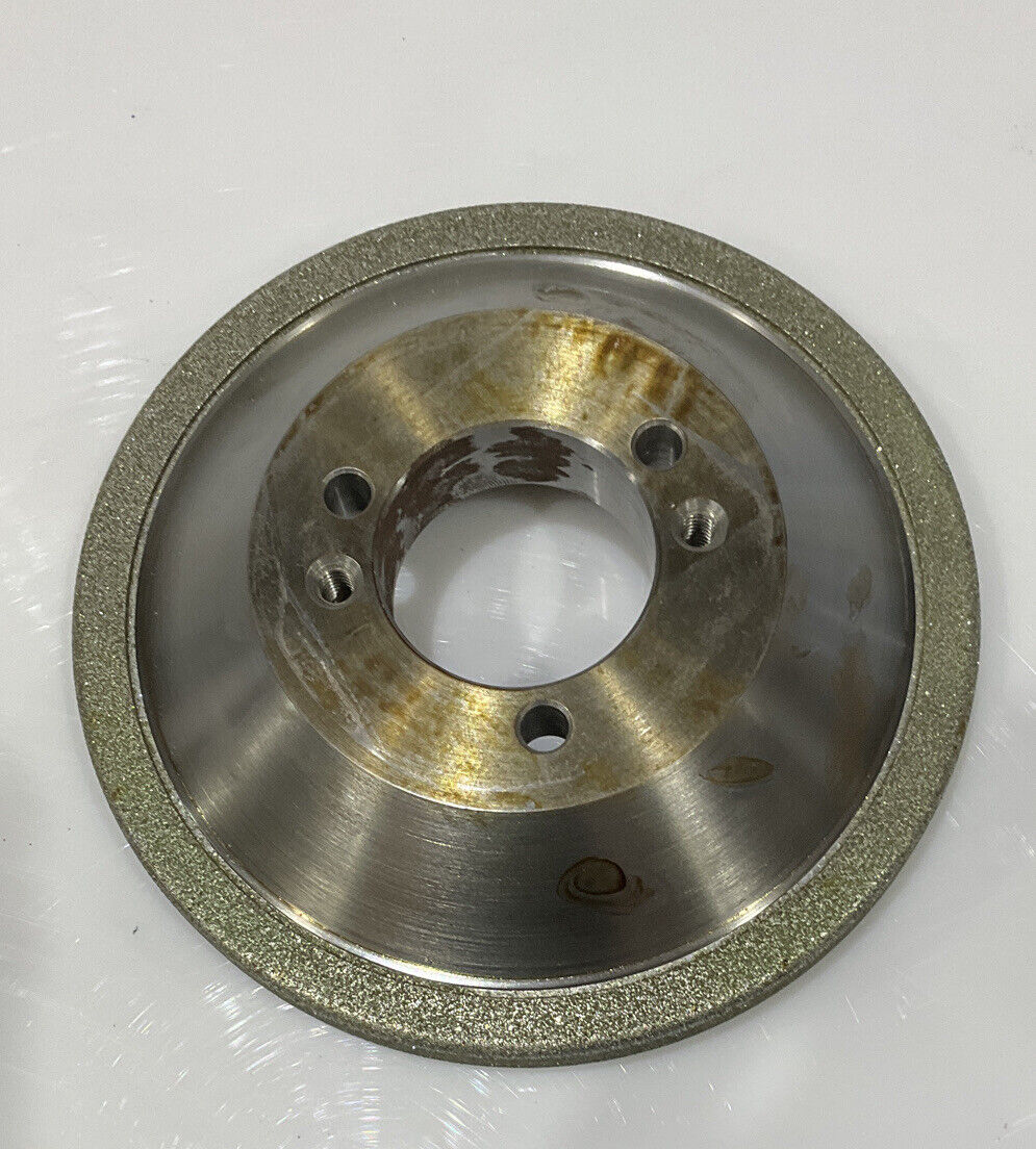 CONTINENTAL DIAMOND TOOL 196200 5.795" DIAMETER 60/80 GRIT GRINDING WHEEL 678