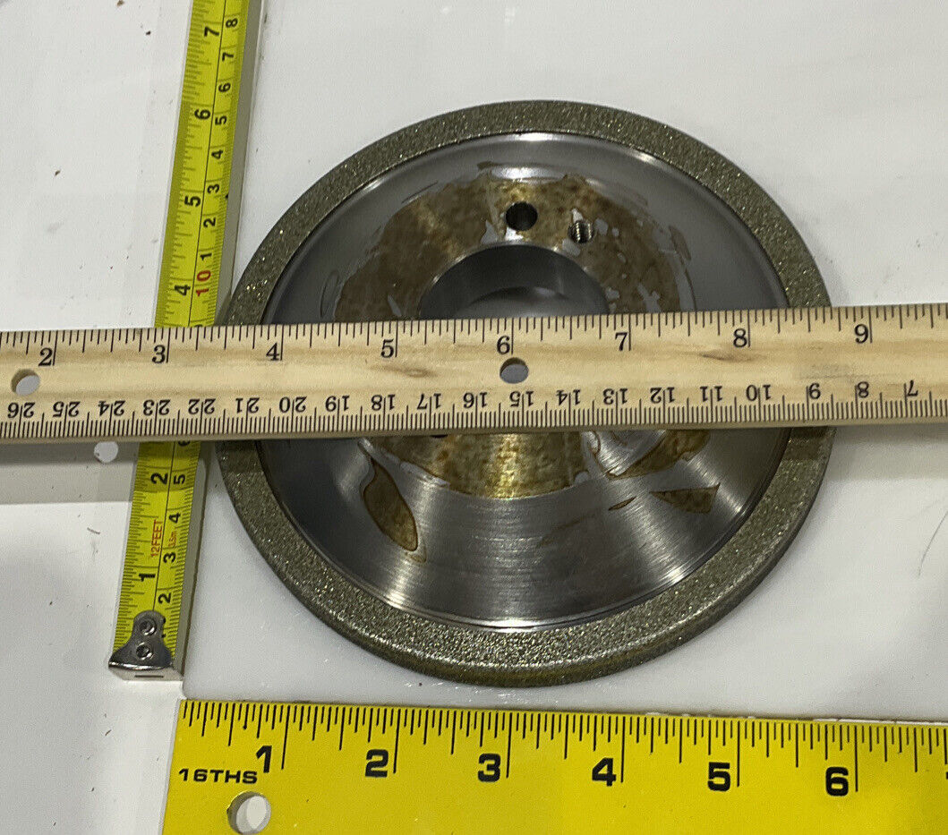 CONTINENTAL DIAMOND TOOL 218857 60/80 GRIT 5.795” DIAMETER GRINDING WHEEL