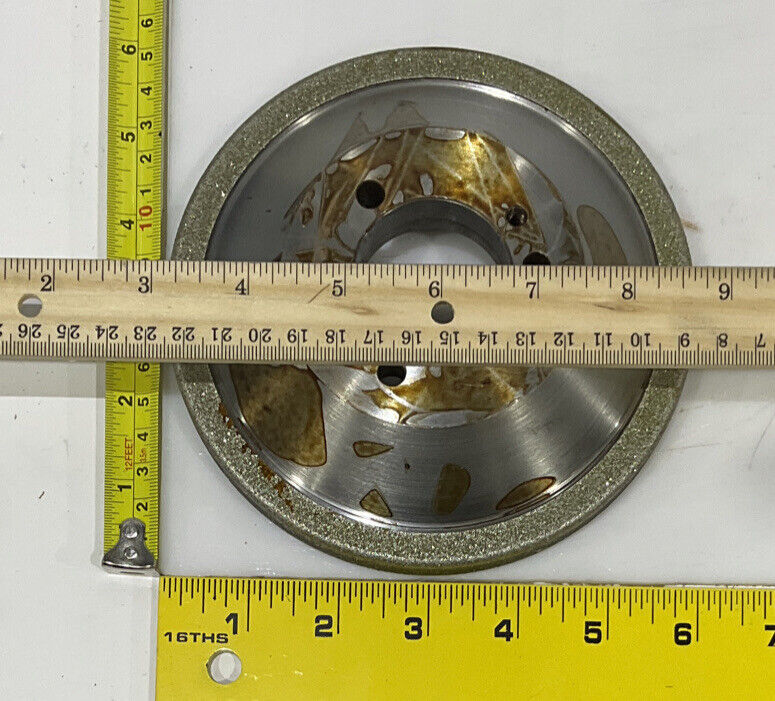 CONTINENTAL DIAMOND TOOL 218857 60/80 GRIT 5.795” DIAMETER GRINDING WHEEL