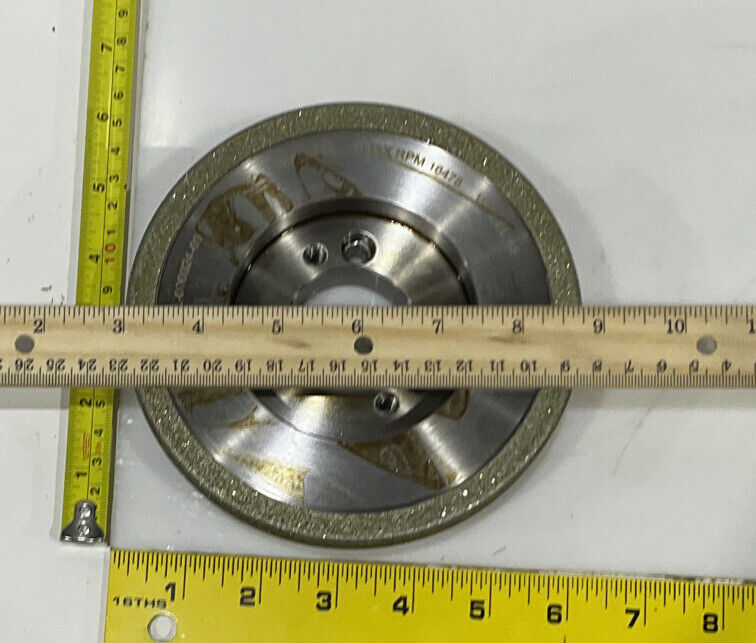 CONTINENTAL DIAMOND TOOL 218857 60/80 GRIT 5.795” DIAMETER GRINDING WHEEL