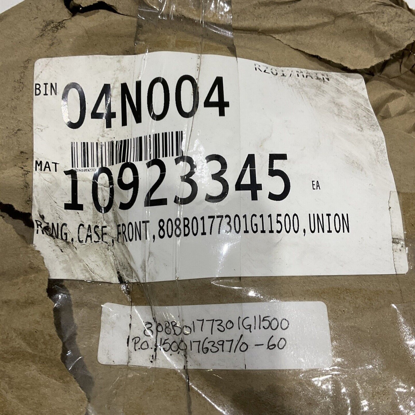 UNION 808B0177301G11500 FRONT CASE RING 678