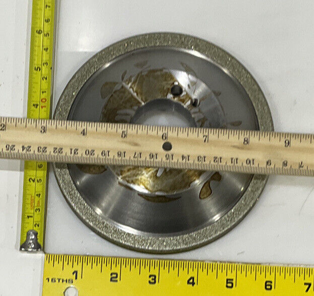 CONTINENTAL DIAMOND TOOL 218857 60/80 GRIT 5.795” DIAMETER GRINDING WHEEL