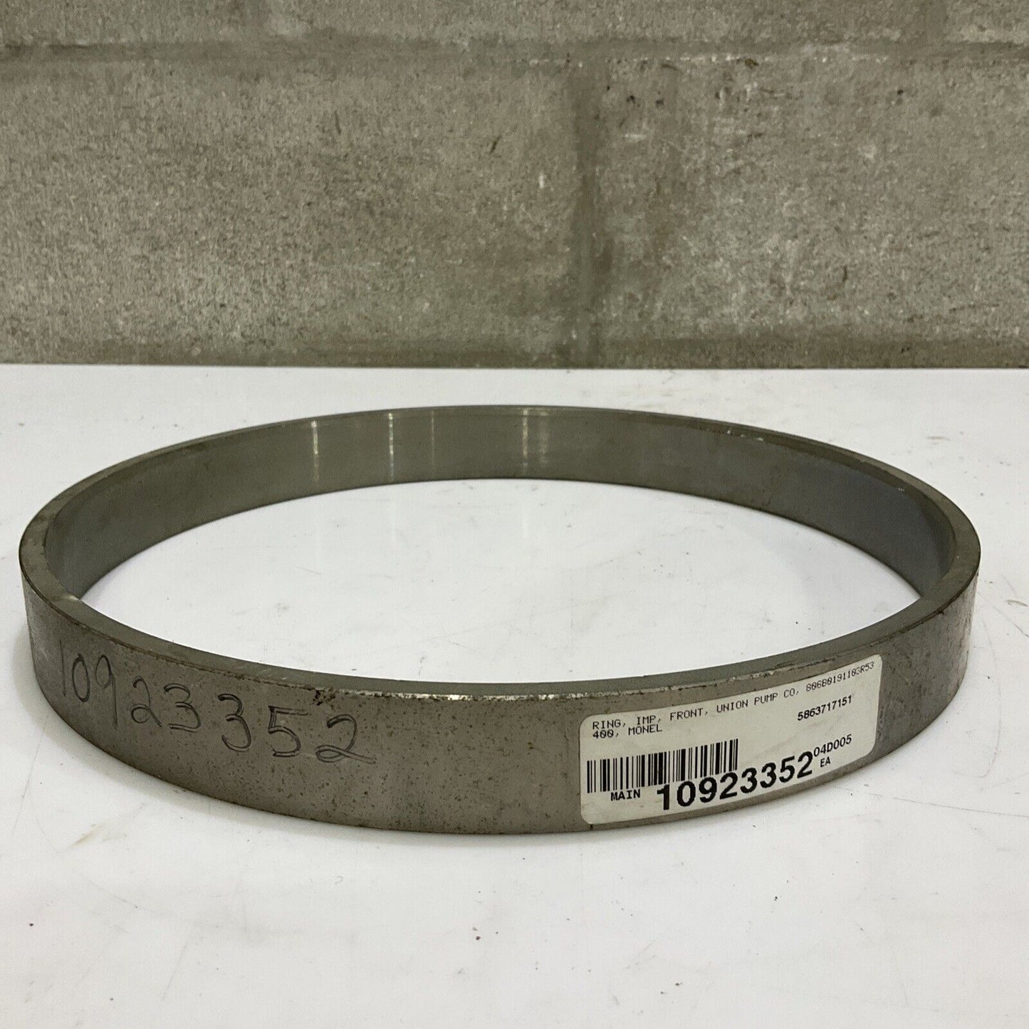 UNION PUMP 806B0191103R53 FRONT IMPELLER WEAR RING 678